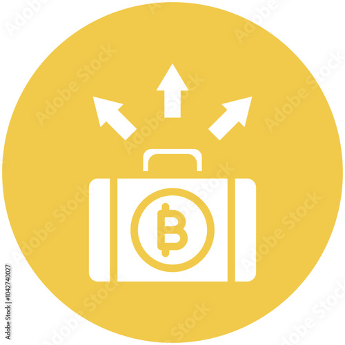 Liquidity vector icon illustration of Cryptocurrency iconset.