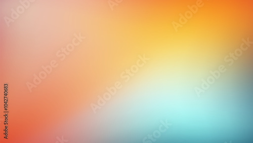 Abstract Blurred Gradient Background Pastel Colors