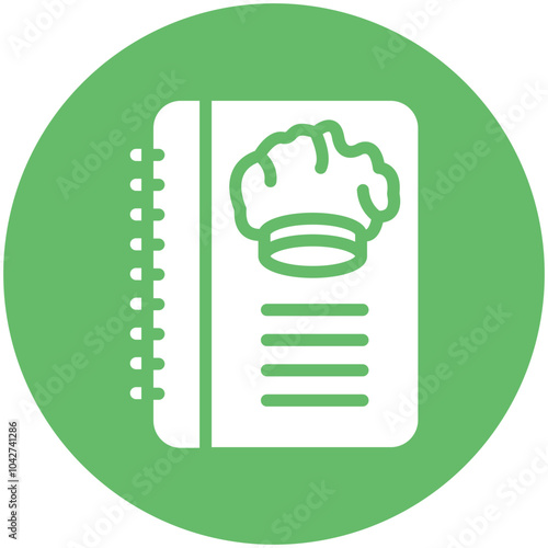 Recipe vector icon illustration of Catering iconset.