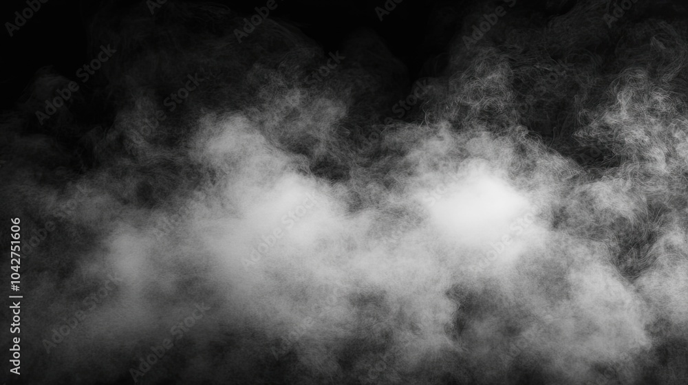 Fototapeta premium Smoky Mist on a Dark Background