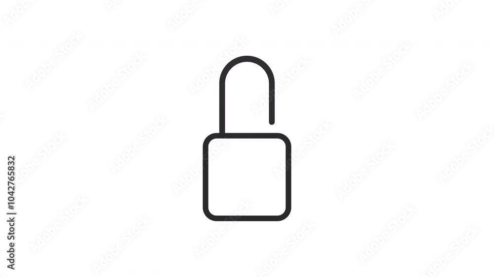 Data Security Verified Icon Animation Data Security Verified Icon Animation