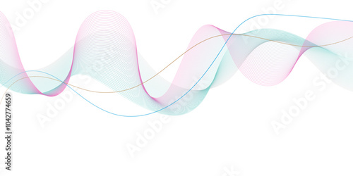 Colorfull webline and valleys is featured 
in an abstract background