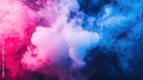 Stylized Vape Smoke Cloud Icon, Representing Modern Vaping Culture. An Artistic Depiction of Vapor Swirls, Highlighting the Aesthetic Appeal and Trendy Nature of E-Cigarettes and Vaping Devices