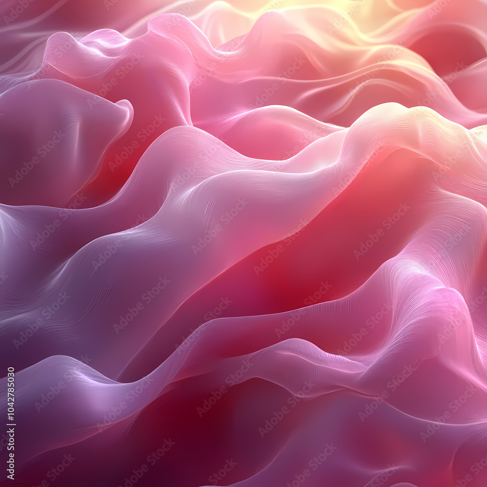 Obraz premium abstract background .blue and pink gradation. circle effect style.