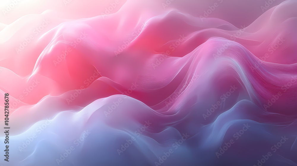 Obraz premium abstract background .blue and pink gradation. circle effect style.