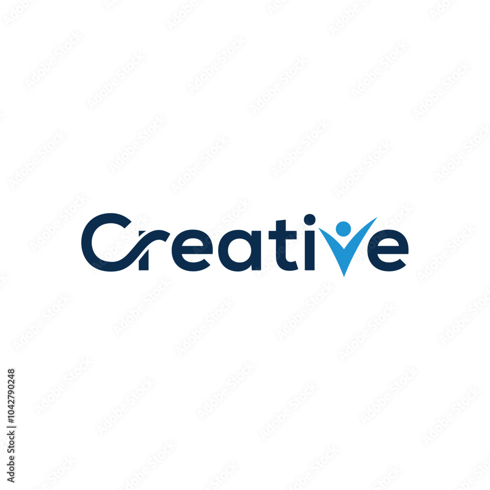 Creative Text Logo, Typography Font Creative Design Vector Template Creative Text Logo, Typography Font Creative Design Vector Template