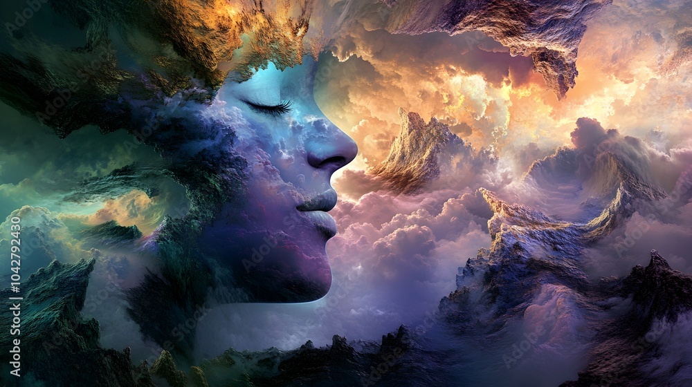 Dreamlike Realm of Tangible Thoughts A Fantastical Landscape of Cerebral Concepts Dreamlike Realm of Tangible Thoughts A Fantastical Landscape of Cerebral Concepts