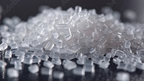 Polypropylene (PP): This heat-resistant plastic is tough and chemical-resistant, making it suitable for food containers, automotive parts, and medical devices.
 photo