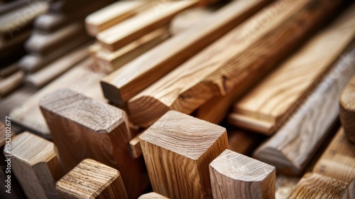 Ash: Known for its shock resistance, this light-colored hardwood has a straight grain and is often utilized in sports equipment, furniture, and tool handles.
 photo