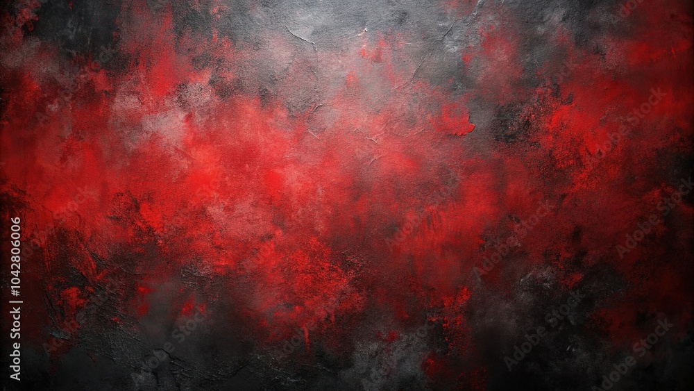 Extreme close-up abstract background in Gongbi painting style with black and red colors Extreme close-up abstract background in Gongbi painting style with black and red colors