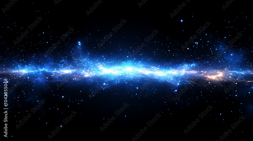 Fototapeta premium 光輝く宇宙