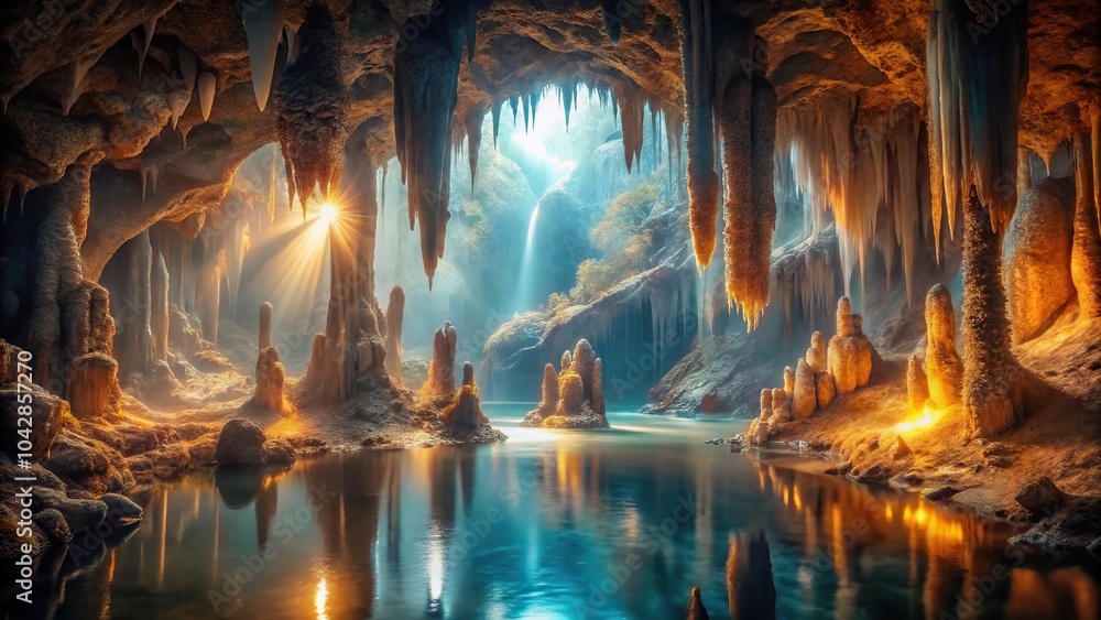 Exploring the mystical caverns of illumination Exploring the mystical caverns of illumination