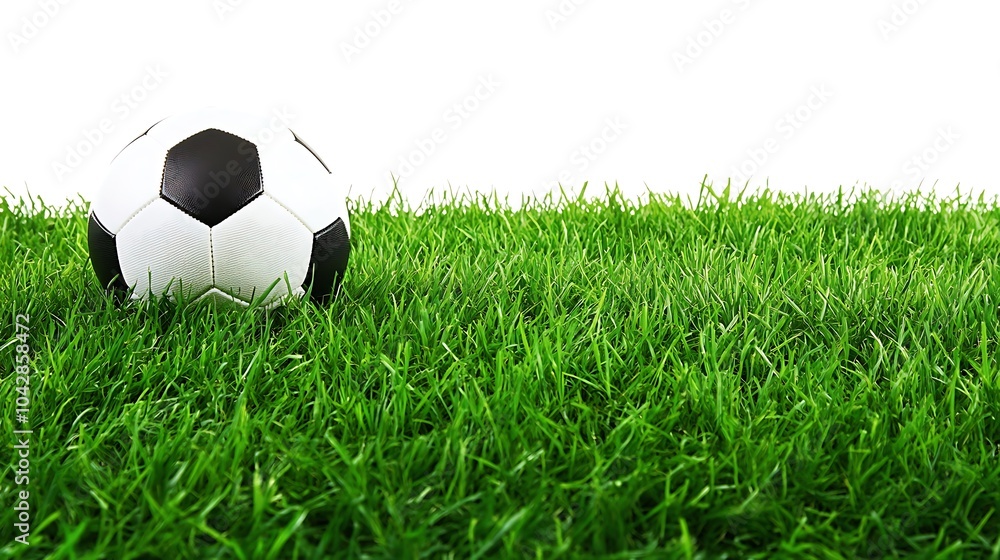 Soccer Ball on Grass