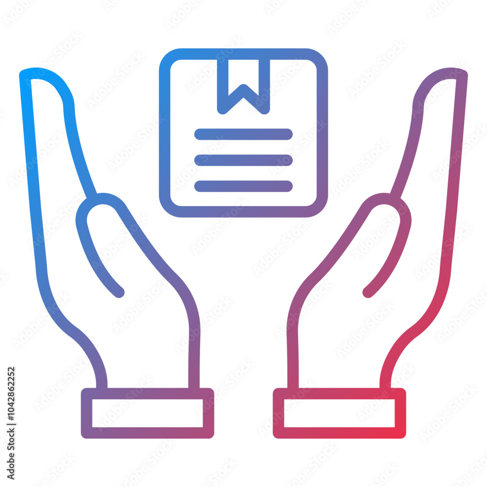 Obraz premium Package Handling Vector Icon Style