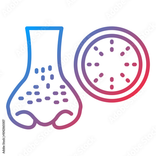 Blackhead Vector Icon Style