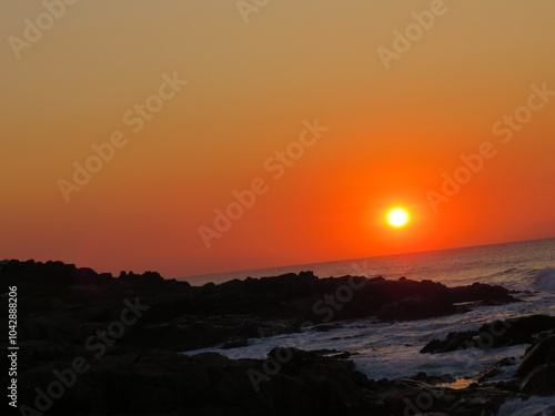 Sunrise on a South African Beach photo