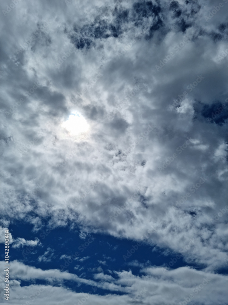 Obraz premium It's a sky with clouds