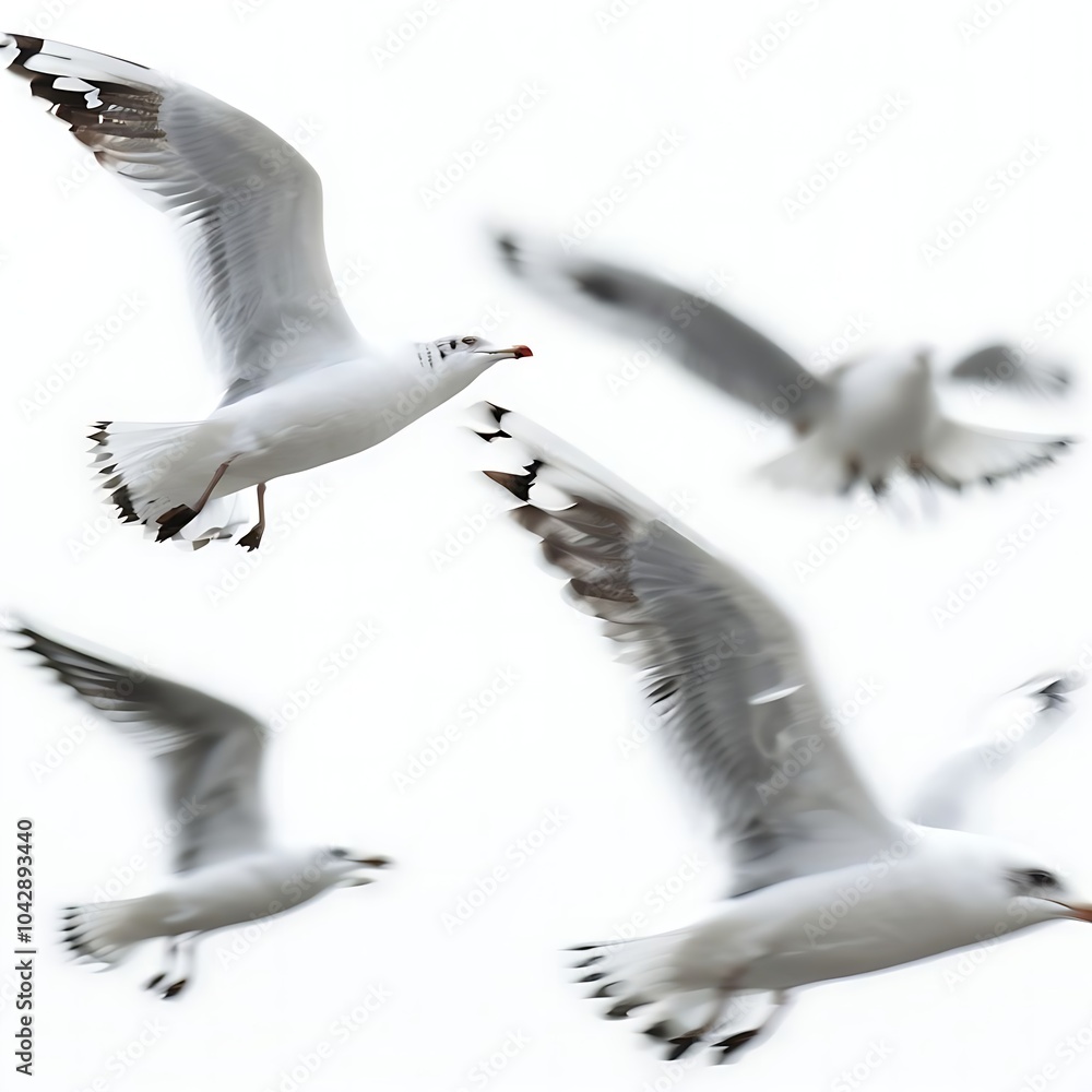 Fototapeta premium seagull in flight