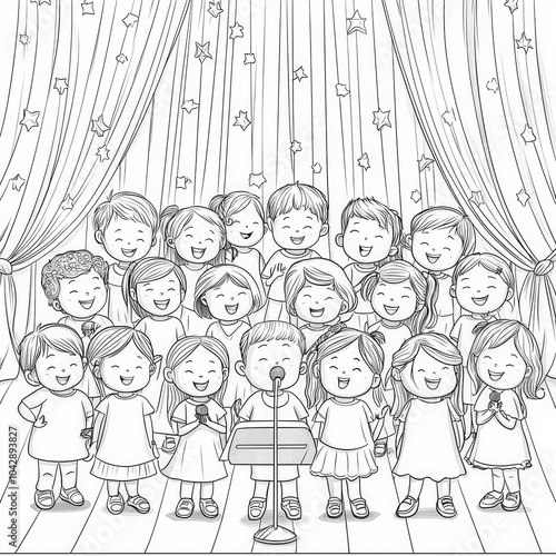A holiday concert with kids...
