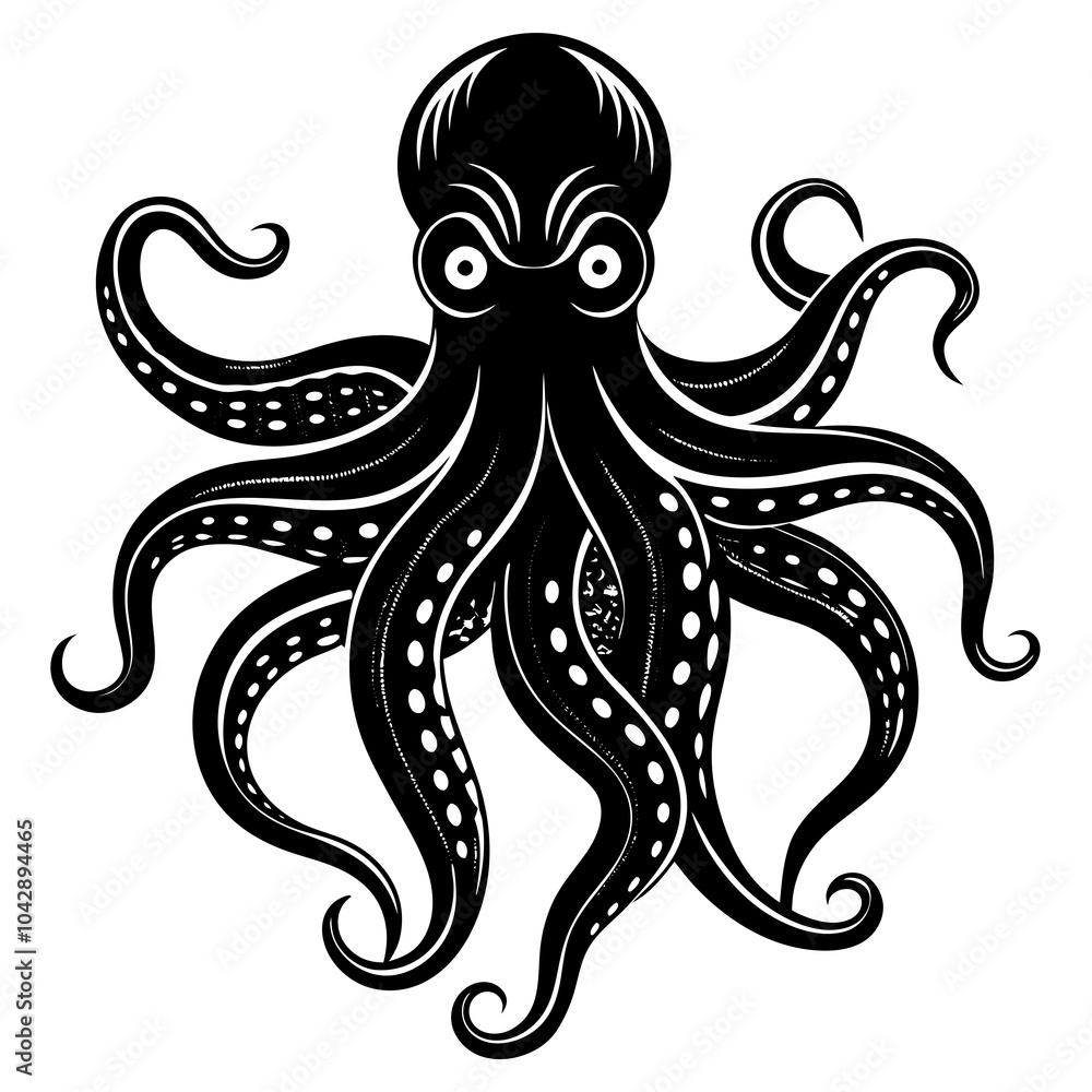 illustration of an octopus illustration of an octopus