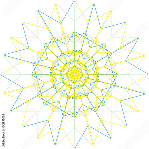 abstract sun vector illustration