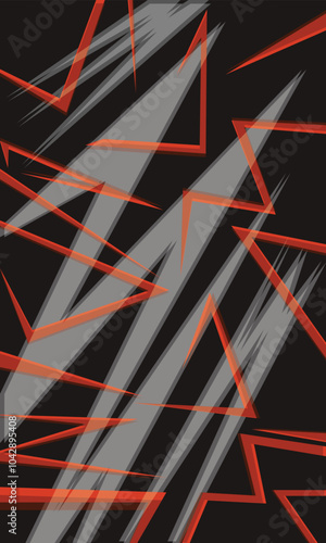 red and black background