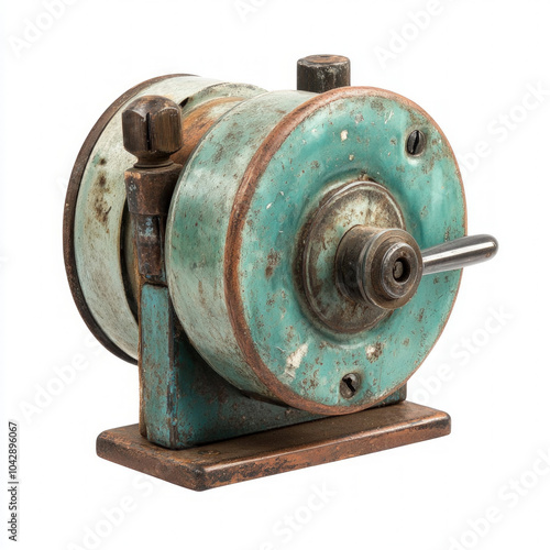 Fishing Reel Isolated