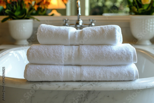 Luxurious Hotel Bathroom Wi...