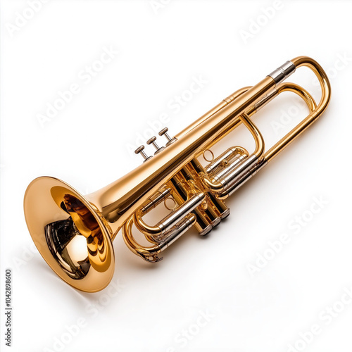 Trombone Isolated