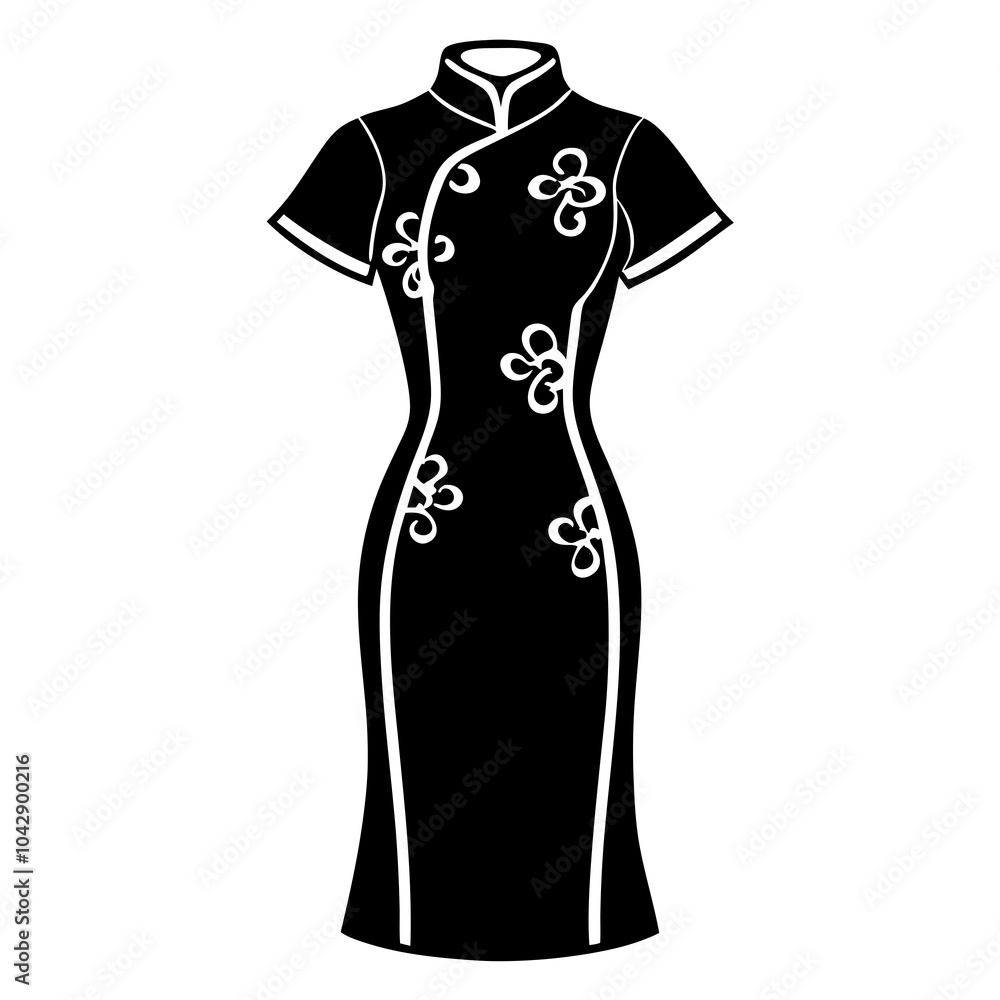 dress on a white background dress on a white background