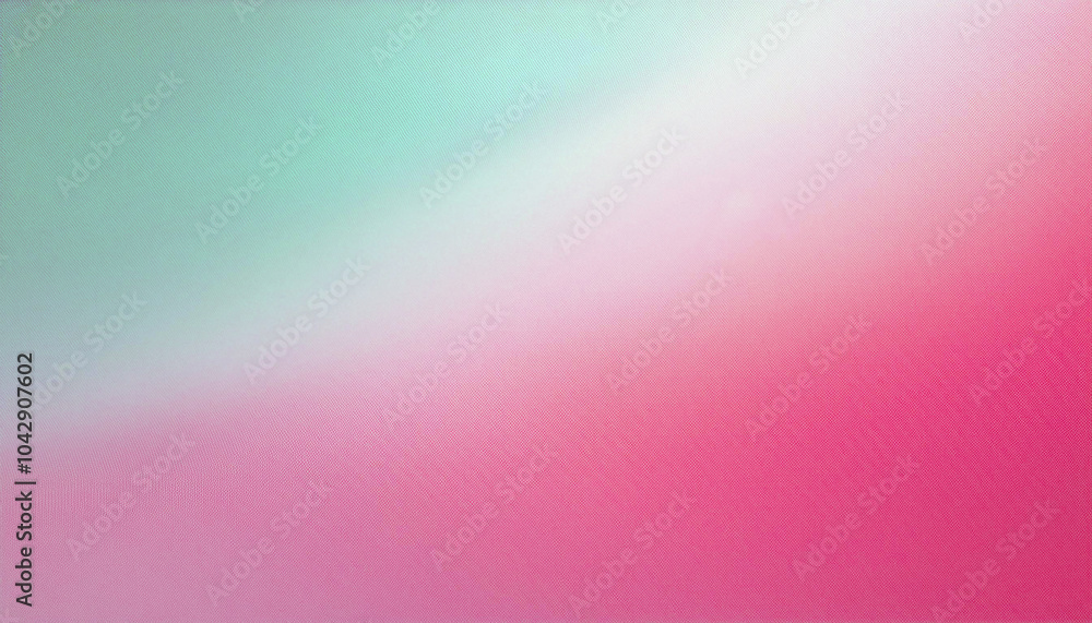Fototapeta premium Serene Coral and Mint Gradient: A calming blend of pastel hues. Perfect for backgrounds or minimalist designs.