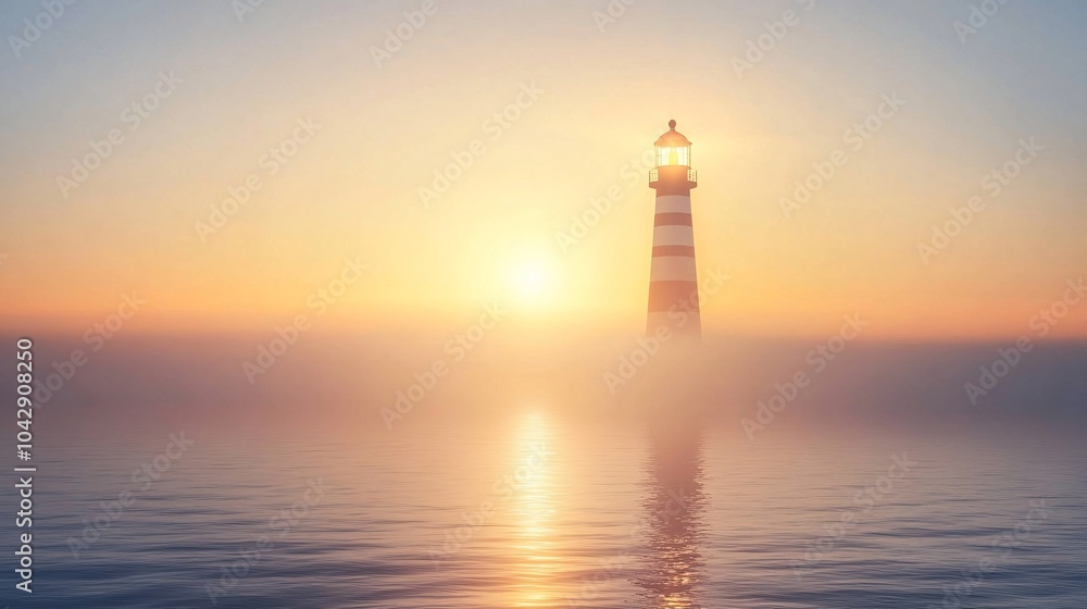 2410 16.A bright and inspiring 2025 greeting card concept featuring a towering lighthouse, casting a guiding beam of light, symbolizing strength and direction, set against a tranquil sea with a 2410 16.A bright and inspiring 2025 greeting card concept featuring a towering lighthouse, casting a guiding beam of light, symbolizing strength and direction, set against a tranquil sea with a