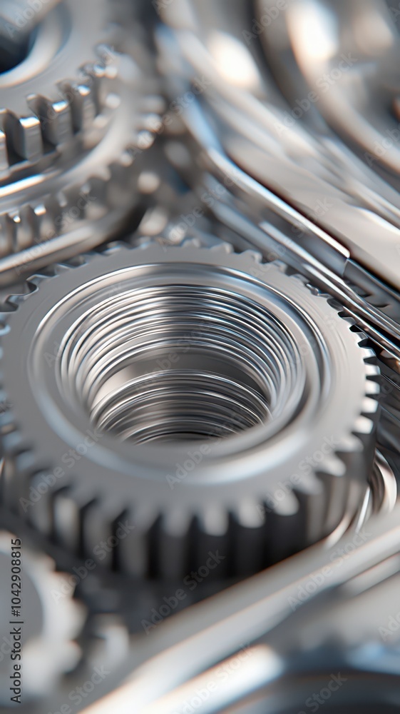 Smoothly Rotating Gears: A Symbol of Precision and Mechanical Efficiency in Engineering Design Smoothly Rotating Gears: A Symbol of Precision and Mechanical Efficiency in Engineering Design