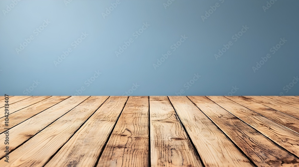 Wooden 3D Board Mockup Floating With Clean Background And Empty Copy Space Wooden 3D Board Mockup Floating With Clean Background And Empty Copy Space