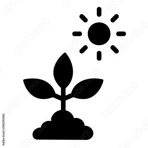 photosynthesis Solid icon