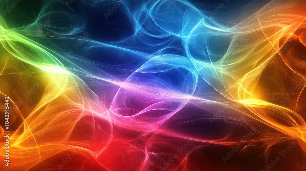 Colorful abstract energy flow background with vibrant hues Colorful abstract energy flow background with vibrant hues