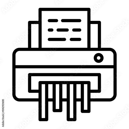 Paper Shredder Icon