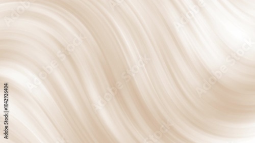 Abstract background with soft, flowing curves in a light beige color.