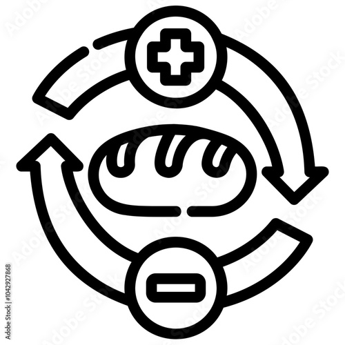 carb Line Icon