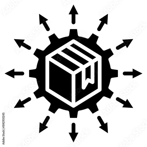 Distribution Center Icon