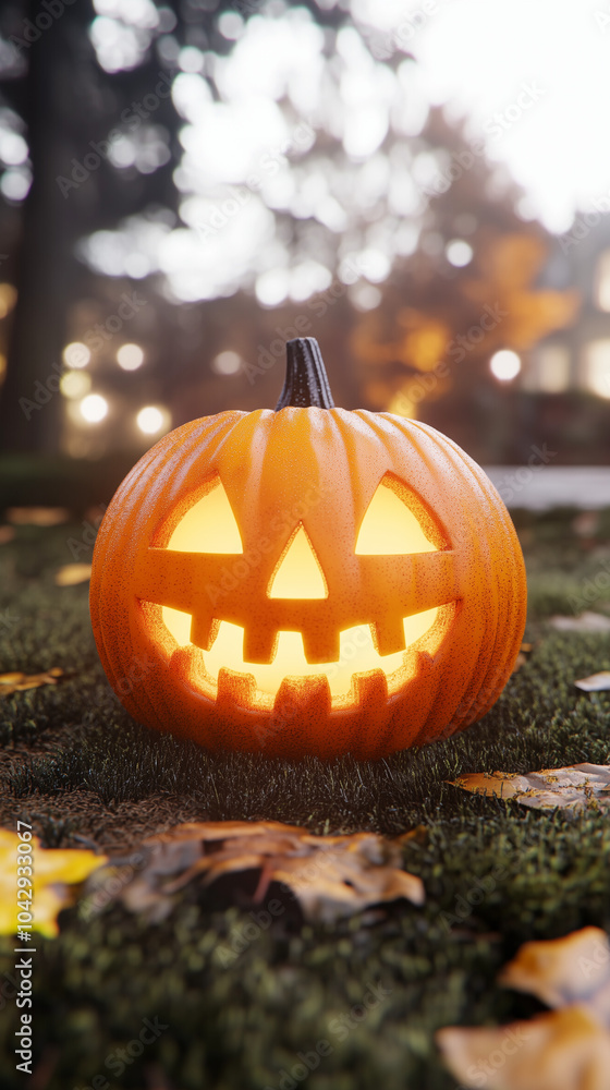 jack o lantern in the garden jack o lantern in the garden