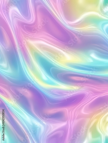 Multicolored abstract liquid swirl background