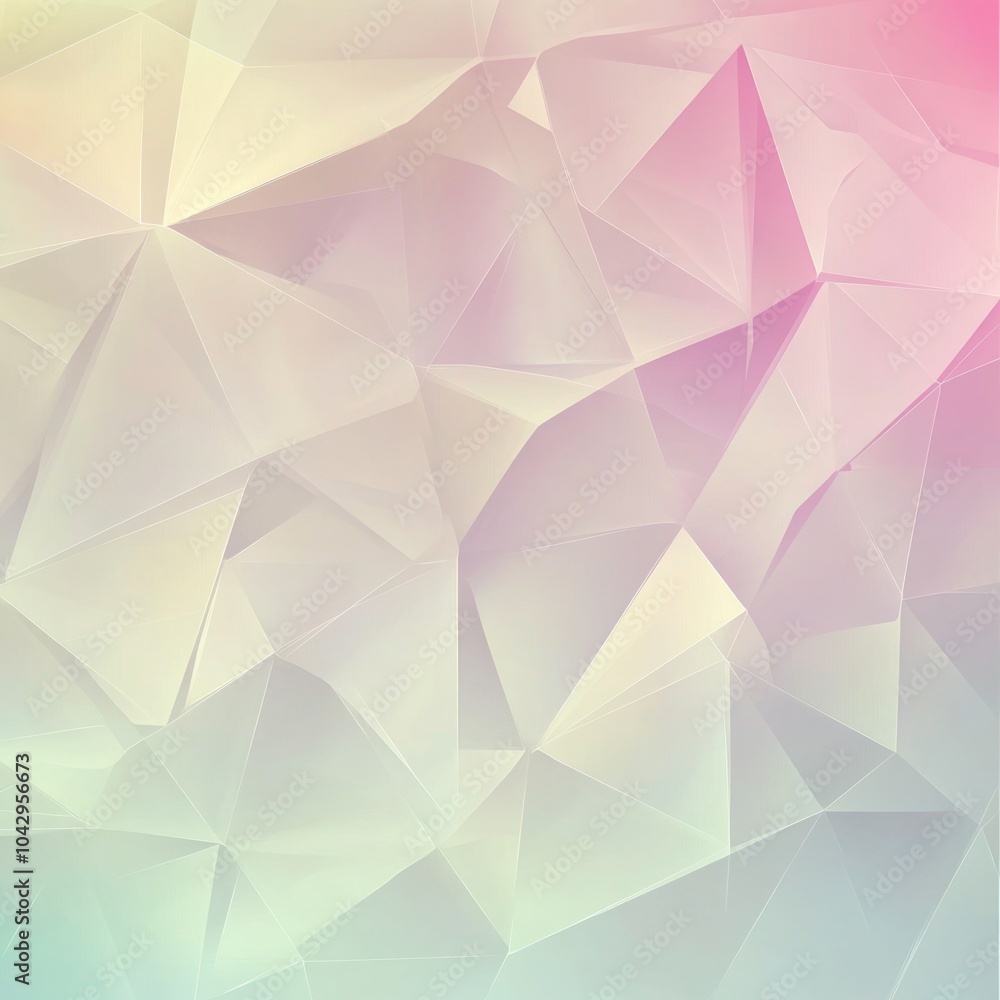 Naklejka premium Abstract polygonal background with soft edges