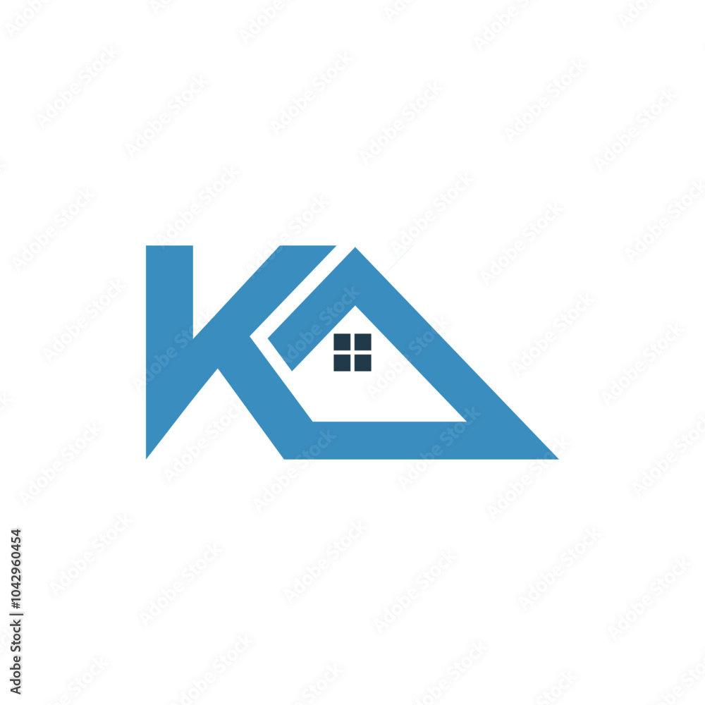 KA logo, KA icon, home, roof, building, architect KA logo, KA icon, home, roof, building, architect
