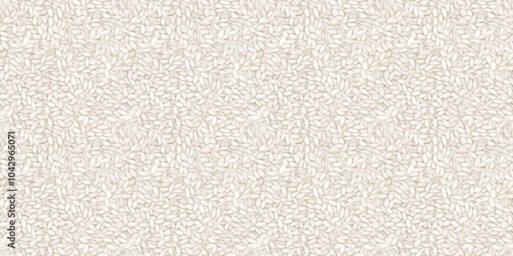Fototapeta premium Rice texture pattern with a granular, organic design. seamless background pattern