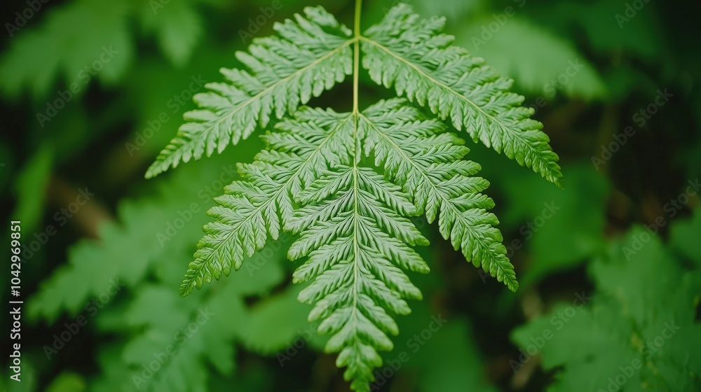 Lush Green Fern Leaf Texture Nature Background Botany Foliage Spring Summer Tropica Lush Green Fern Leaf Texture Nature Background Botany Foliage Spring Summer Tropica