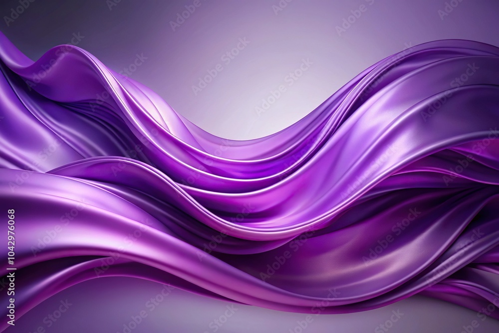 Elegant purple silk waves abstract fluid art background Elegant purple silk waves abstract fluid art background