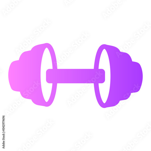 dumbbell Gradient icon