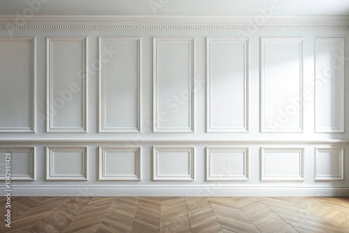 Empty Soft White wall background great for a plain wall