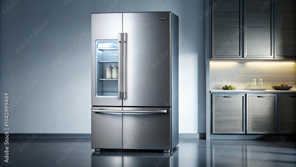 Energy saving refrigerator on low power cooling mode Energy saving refrigerator on low power cooling mode
